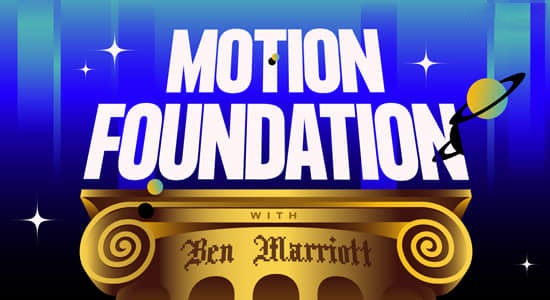 学习制作MG运动图形基础动画 (英文字幕) Motion Foundation